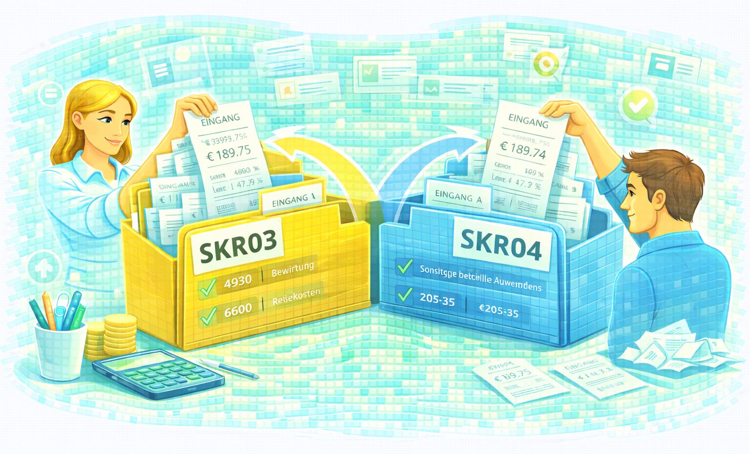 Buchhaltung mit DATEV Kontenrahmen