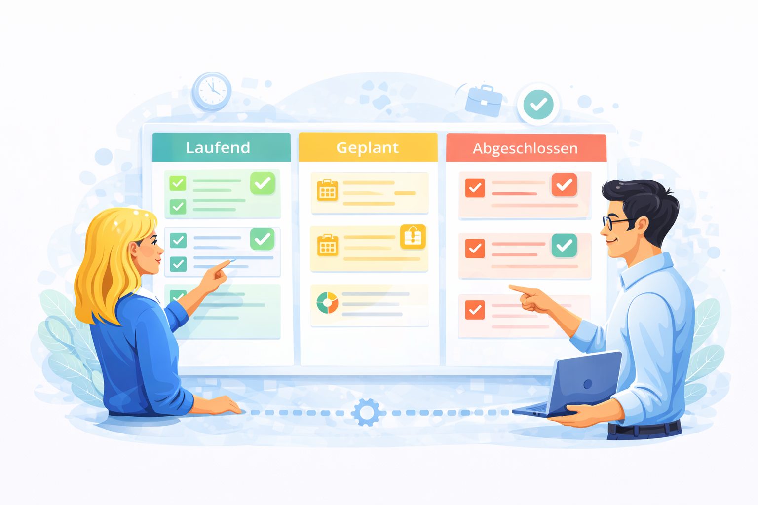 Transparenz durch ein gepflegtes Backlog Transparenz durch ein gepflegtes Backlog