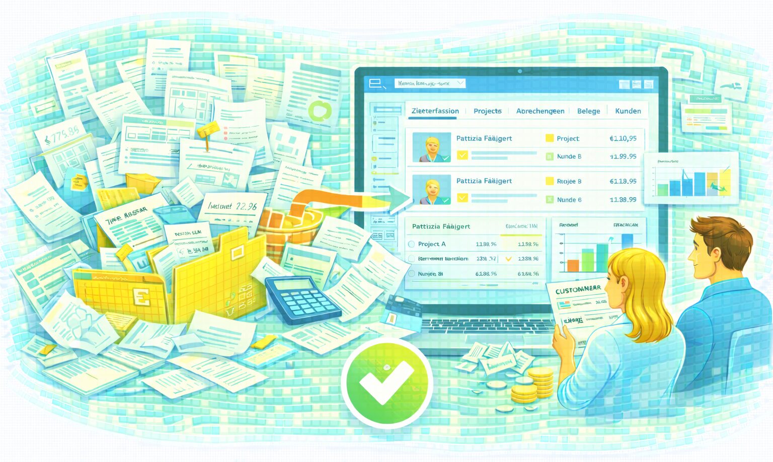 Von Chaos zu klarer Ordnung